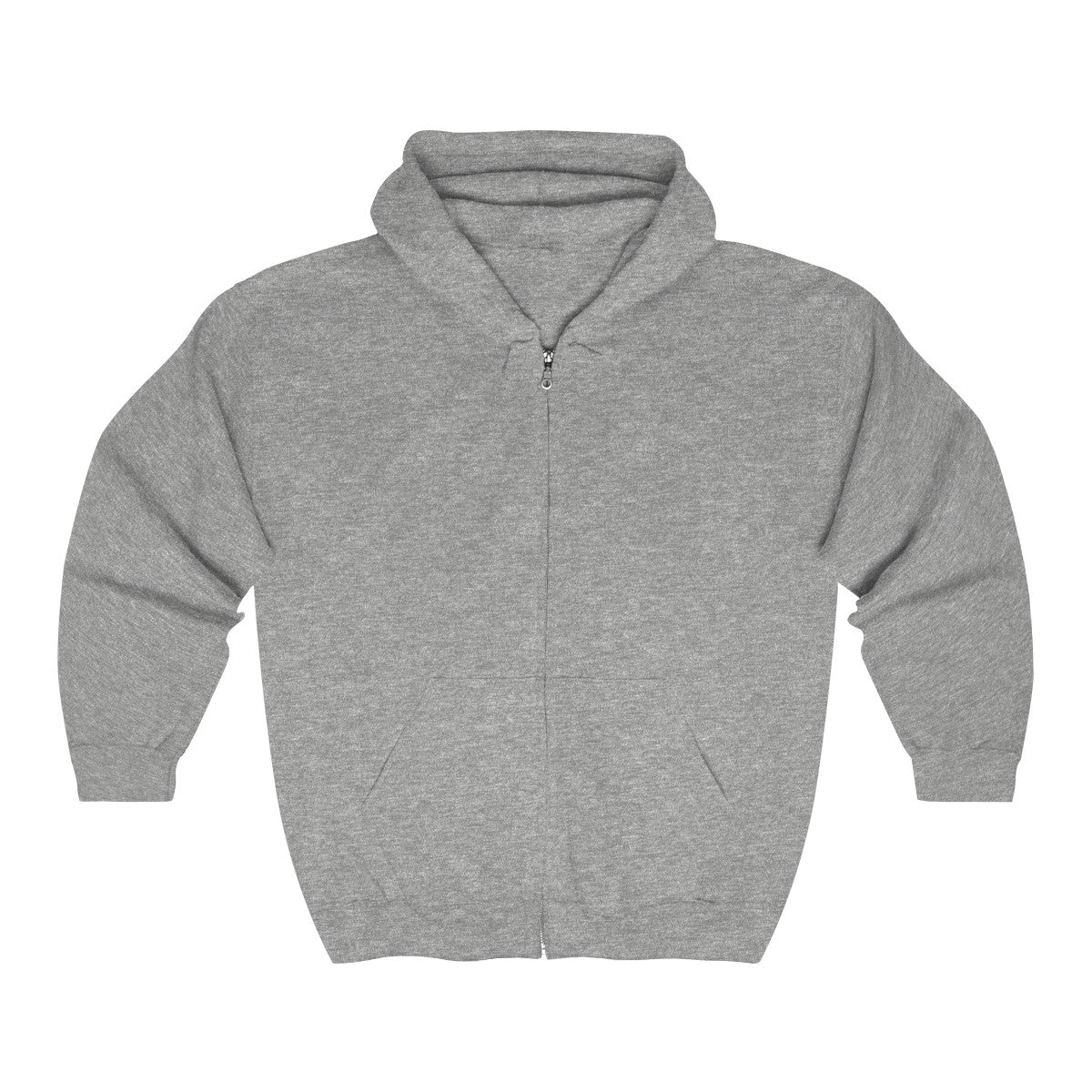 New Haven Nighthawks 1990s Hoodie (Zip), front, plain (design is on the back), view 4