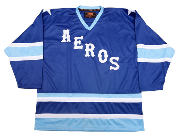 Houston Aeros 1973-74 Replica Jersey (CUSTOM - PRE-ORDER)