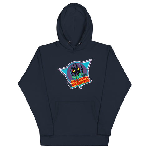 Madison Monsters Hoodie (Premium) - Navy Blazer