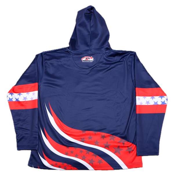1996 USA Hockey Blue Performance Hoodie (PRE-ORDER)