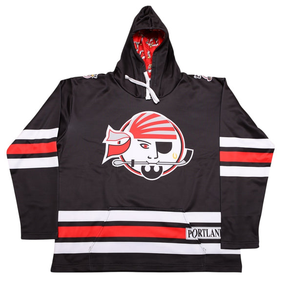 Portland Pirates 1990s Style Performance Hoodie
