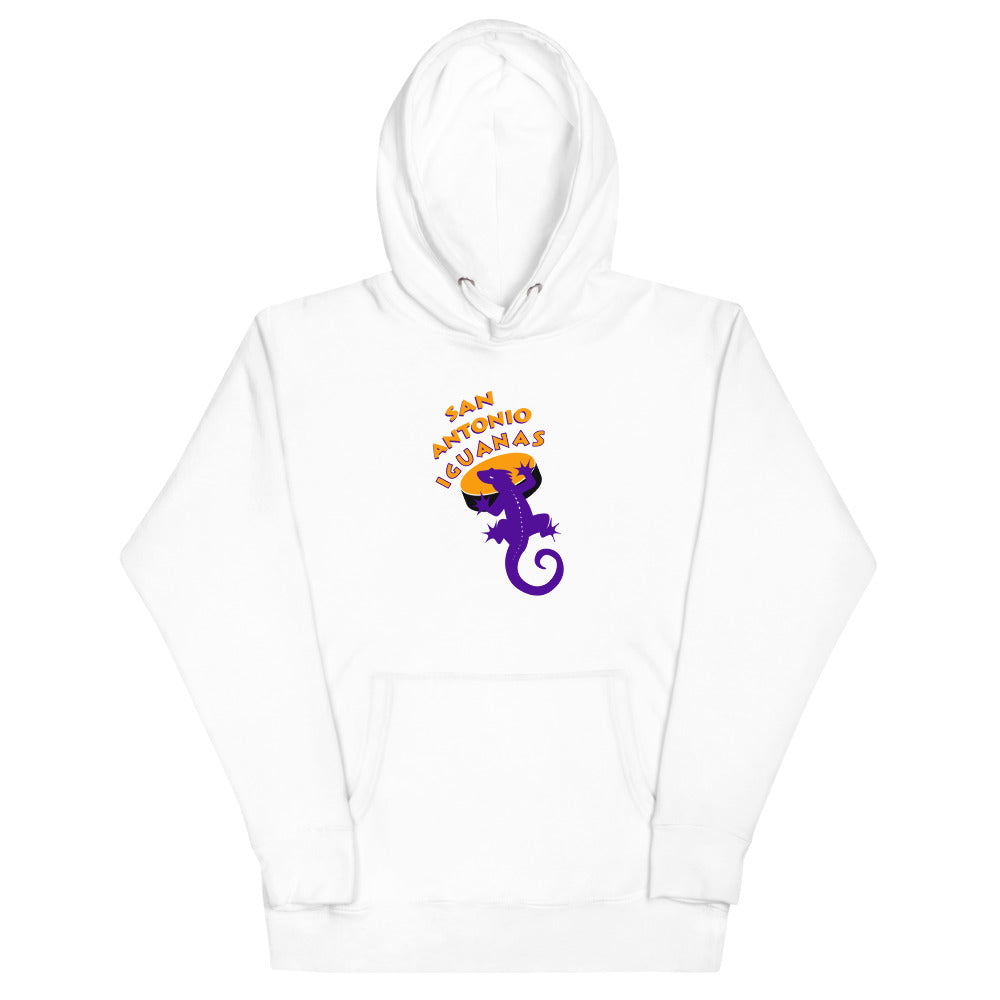 San Antonio Iguanas Hoodie (Premium) - White