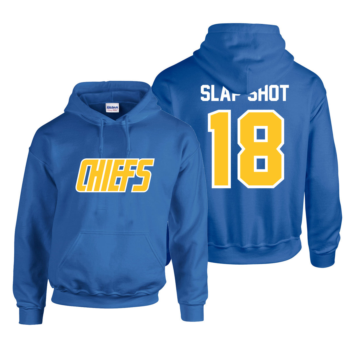 Charlestown Chiefs Hoodie (#18 Slap Shot)