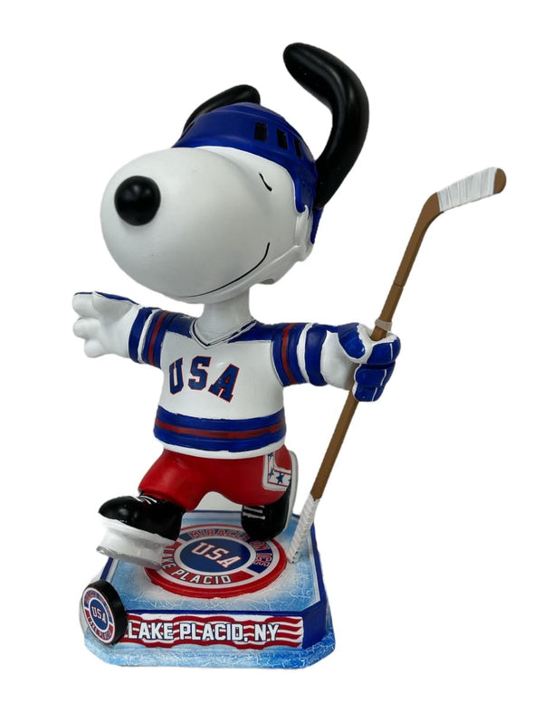 Snoopy USA Hockey Miracle on Ice Officially Licensed 7 Inch Bobblehead