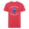 New Haven Nighthawks 1980s T-Shirt (Premium Tall 60/40) - heather red