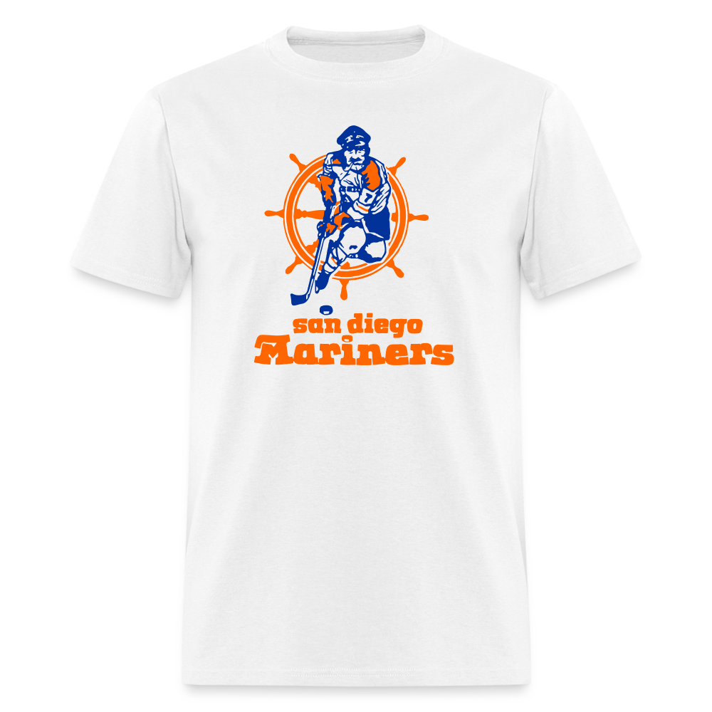 San Diego Mariners Logo T-Shirt (WHA) – Vintage Ice Hockey