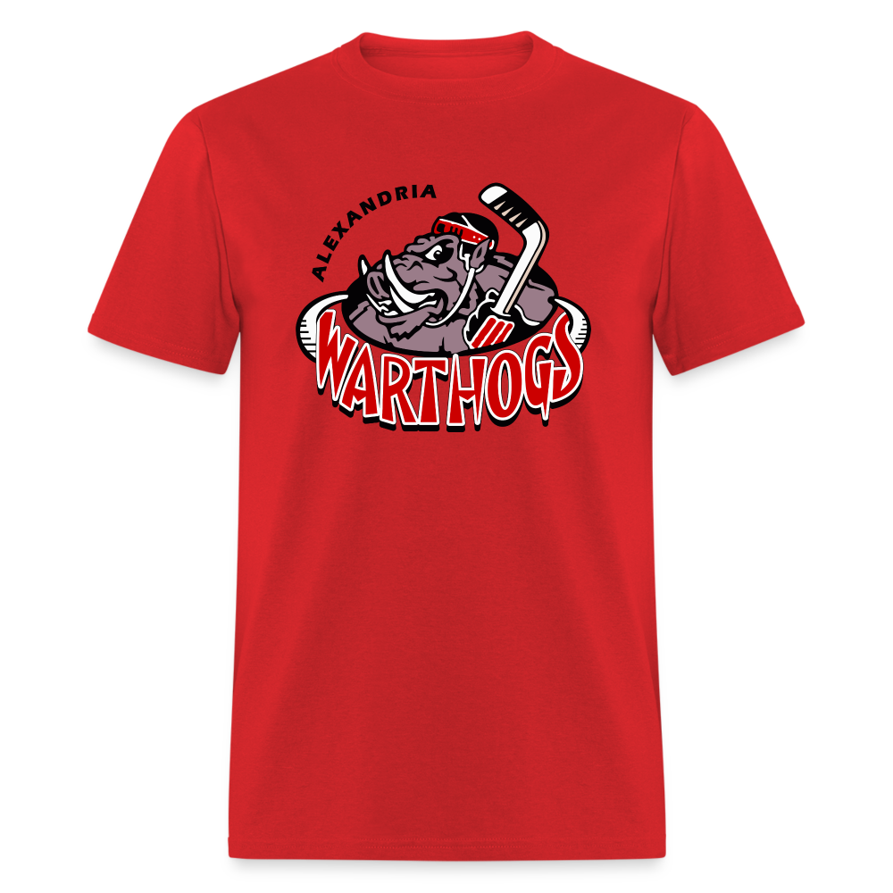 Alexandria Warthogs T-Shirt - red