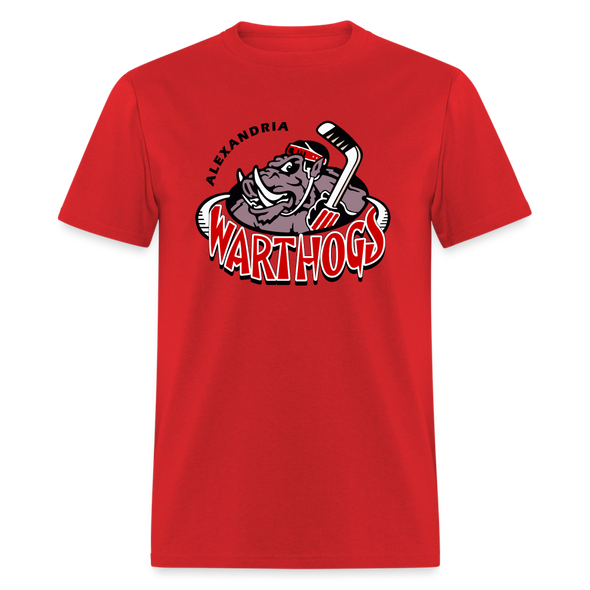 Alexandria Warthogs T-Shirt - red