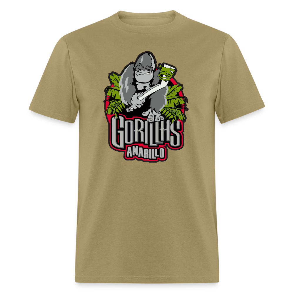 Amarillo Gorillas T-Shirt - khaki