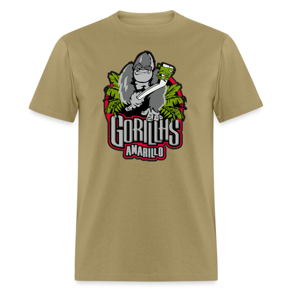 Amarillo Gorillas T-Shirt - khaki