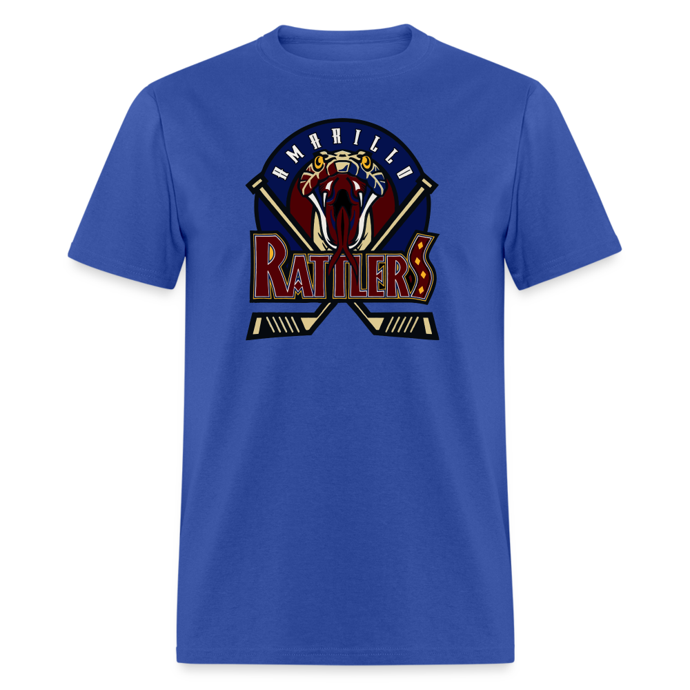 Amarillo Rattlers T-Shirt - royal blue