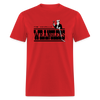 Amarillo Wranglers Black Design T-Shirt - red