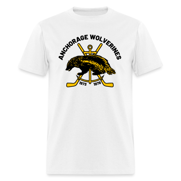 Anchorage Wolverines T-Shirt - white