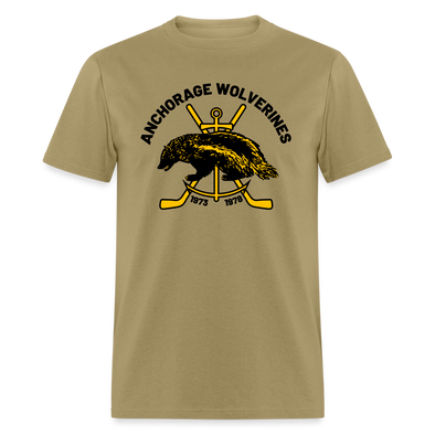 Anchorage Wolverines T-Shirt - khaki
