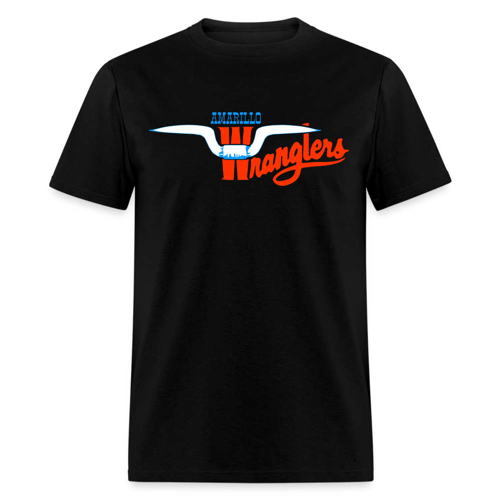 Amarillo Wranglers Horns T-Shirt - black