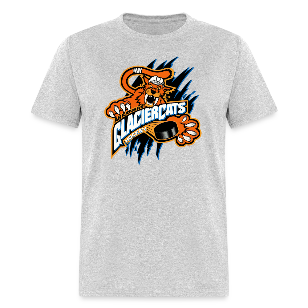Arkansas Glaciercats T-Shirt - heather gray