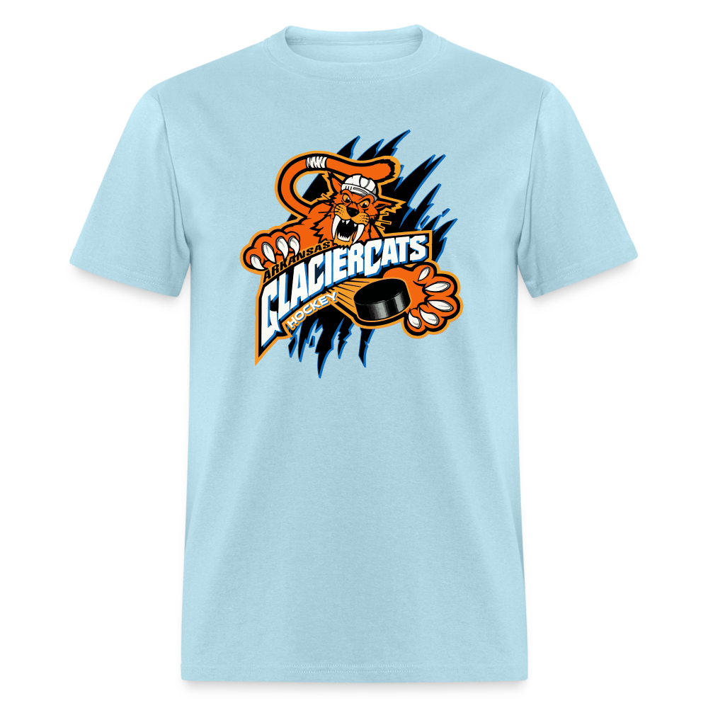 Arkansas Glaciercats T-Shirt - powder blue