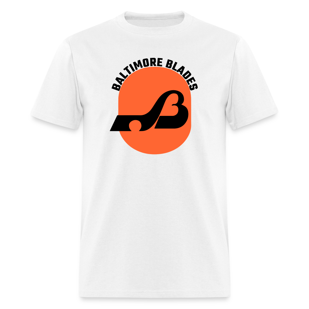 Baltimore Blades Text T-Shirt - white