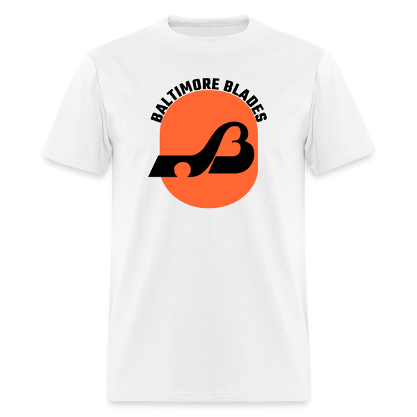 Baltimore Blades Text T-Shirt - white