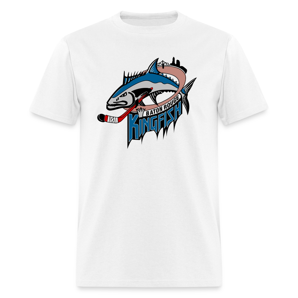 Baton Rouge Kingfish T-Shirt - white