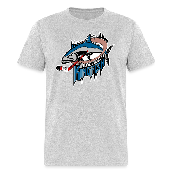 Baton Rouge Kingfish T-Shirt - heather gray