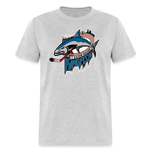 Baton Rouge Kingfish T-Shirt - heather gray