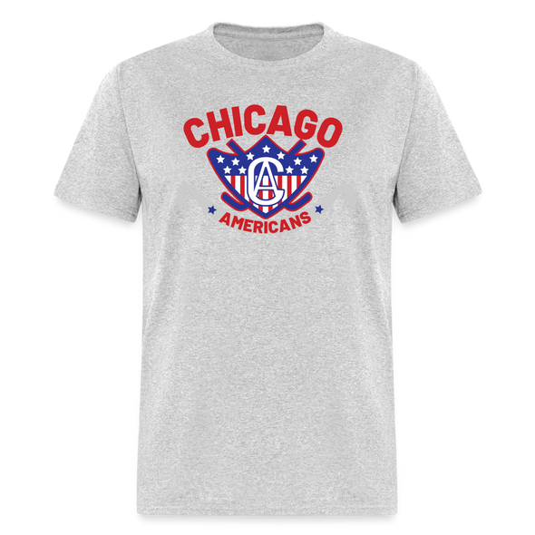 Chicago Americans T-Shirt - heather gray