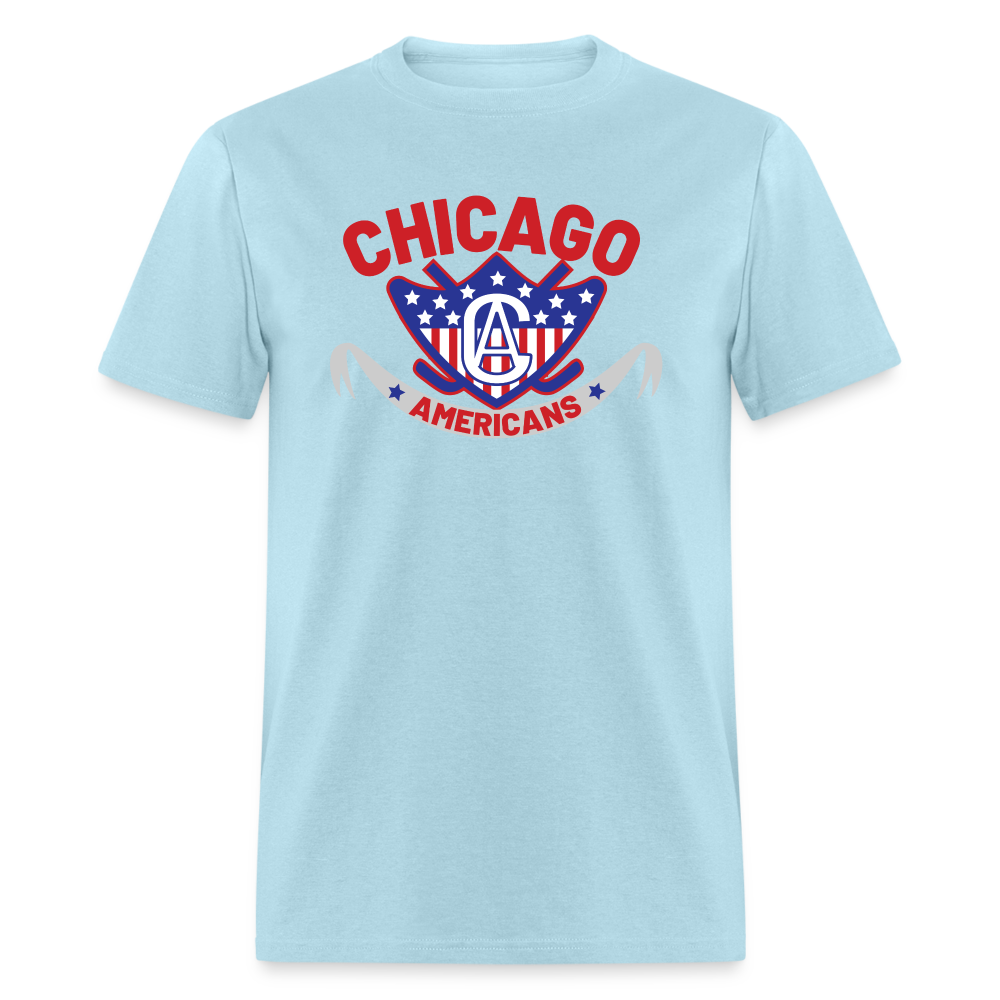 Chicago Americans T-Shirt - powder blue