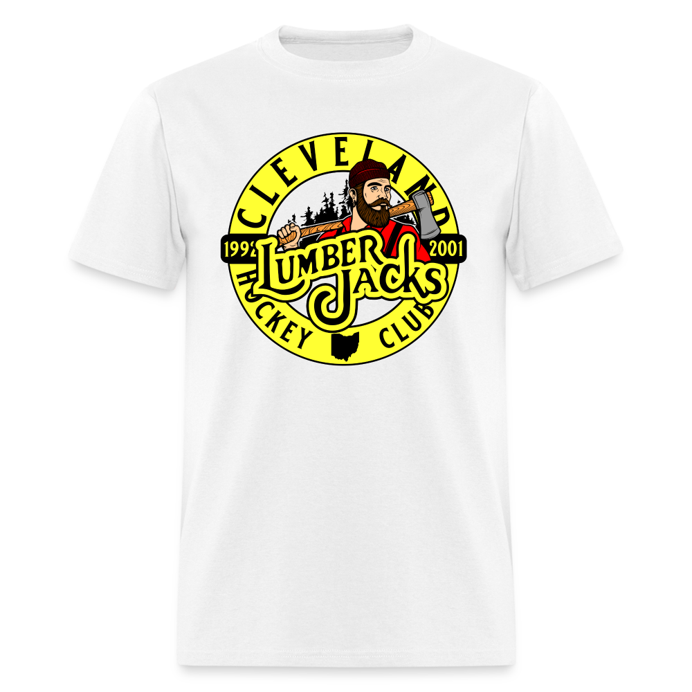 Cleveland Lumberjacks Circular T-Shirt - white