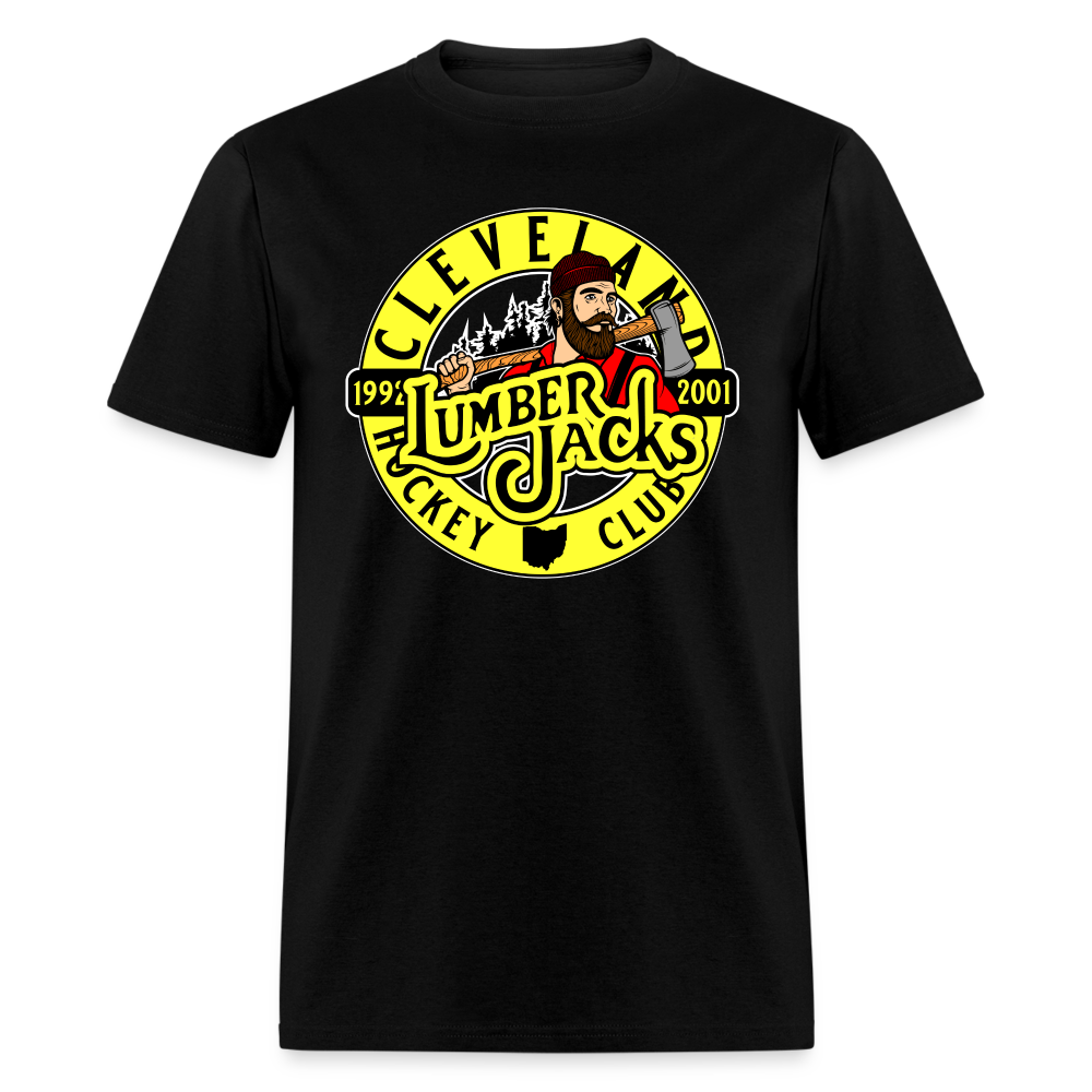 Cleveland Lumberjacks Circular T-Shirt - black