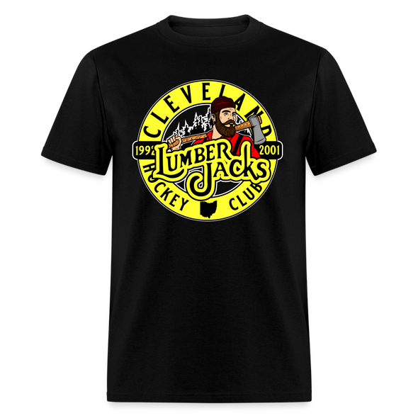 Cleveland Lumberjacks Circular T-Shirt - black