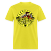 Cleveland Lumberjacks Circular T-Shirt - yellow