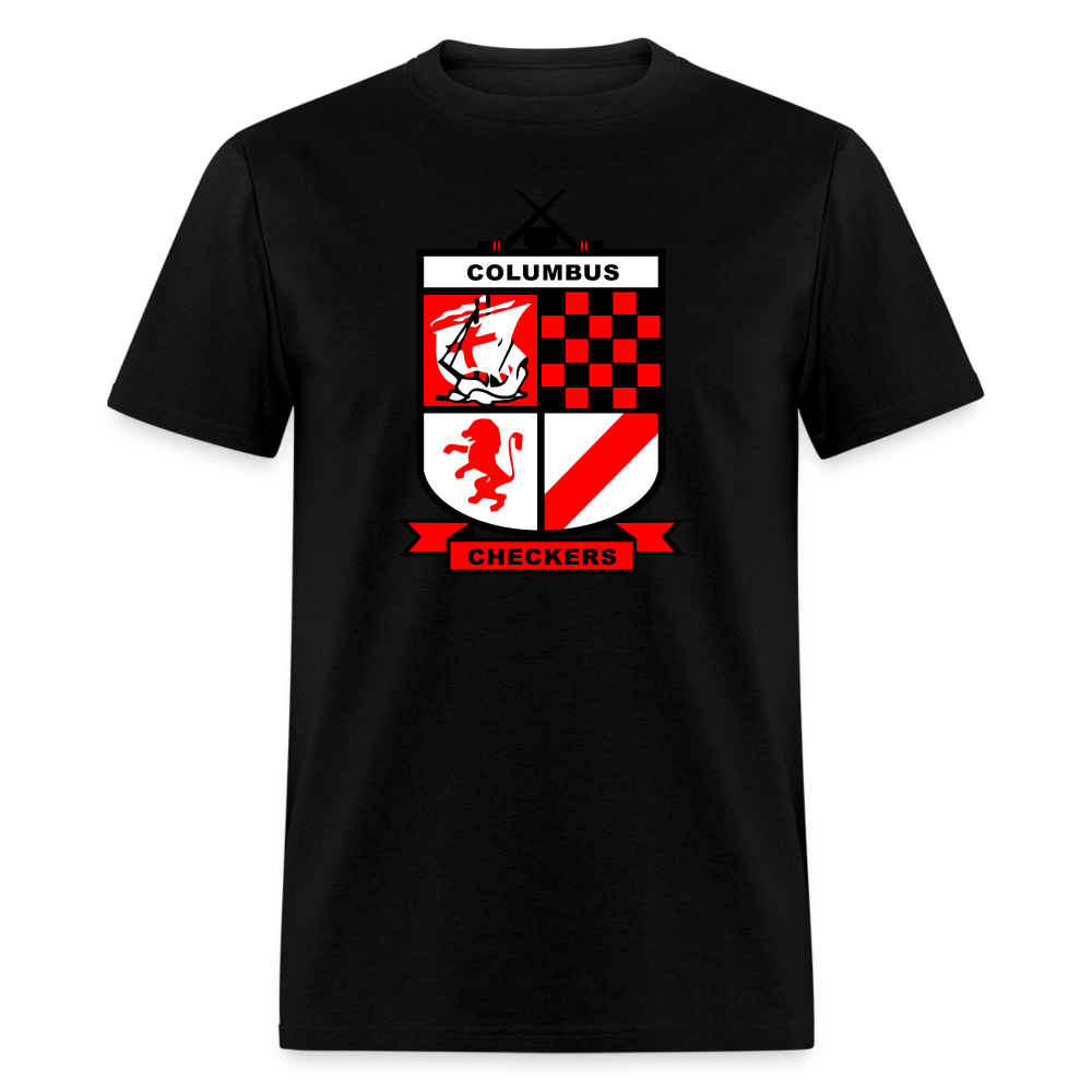 Columbus Checkers T-Shirt - black