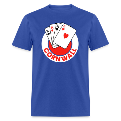 Cornwall Aces T-Shirt - royal blue
