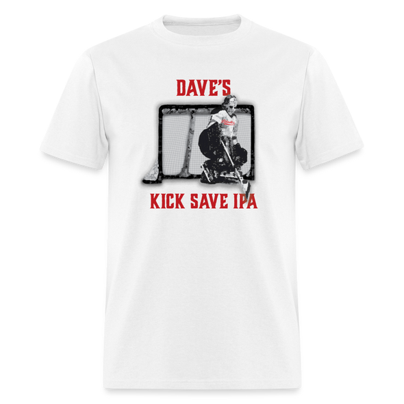 Dave's Kick Save IPA T-Shirt - white