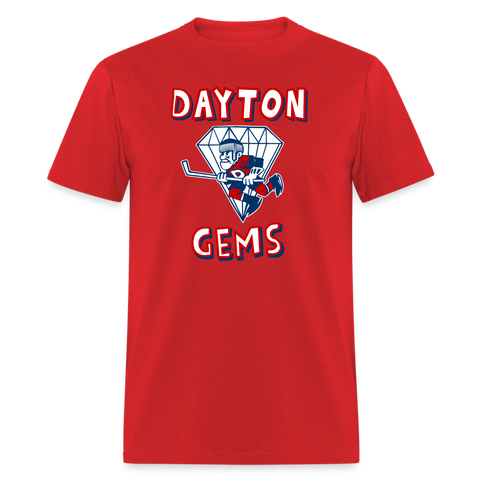 Dayton Gems T-Shirt - red