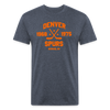 Denver Spurs Dated T-Shirt (Premium) - heather navy