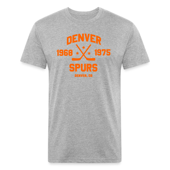 Denver Spurs Dated T-Shirt (Premium) - heather gray