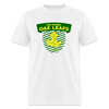 Des Moines Oak Leafs Shield T-Shirt - white