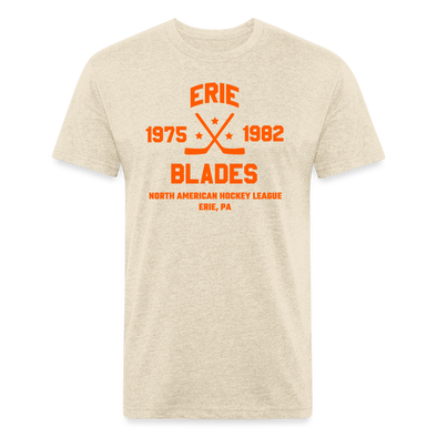 Erie Blades Dated T-Shirt (Premium) - heather cream