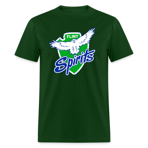Flint Spirits T-Shirt - forest green