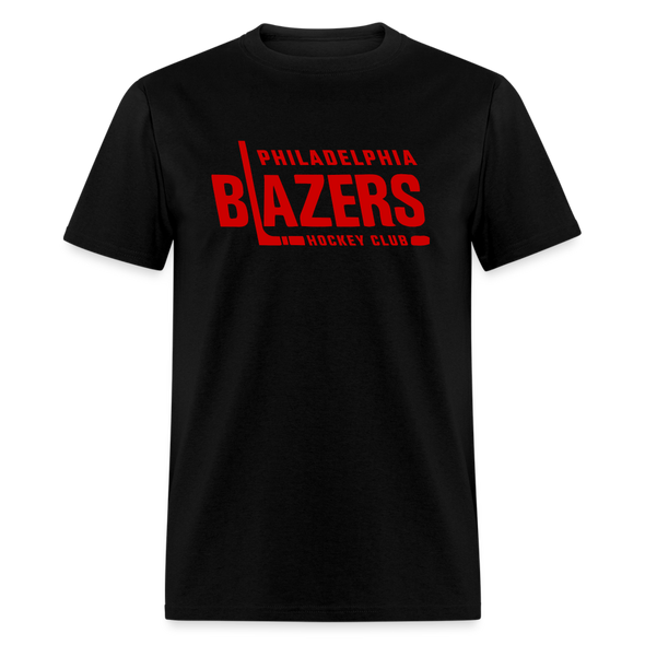 Philadelphia Blazers Text T-Shirt - black