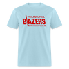 Philadelphia Blazers Text T-Shirt - powder blue