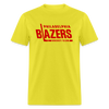 Philadelphia Blazers Text T-Shirt - yellow