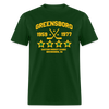 Greensboro Hockey Club Dated T-Shirt - forest green