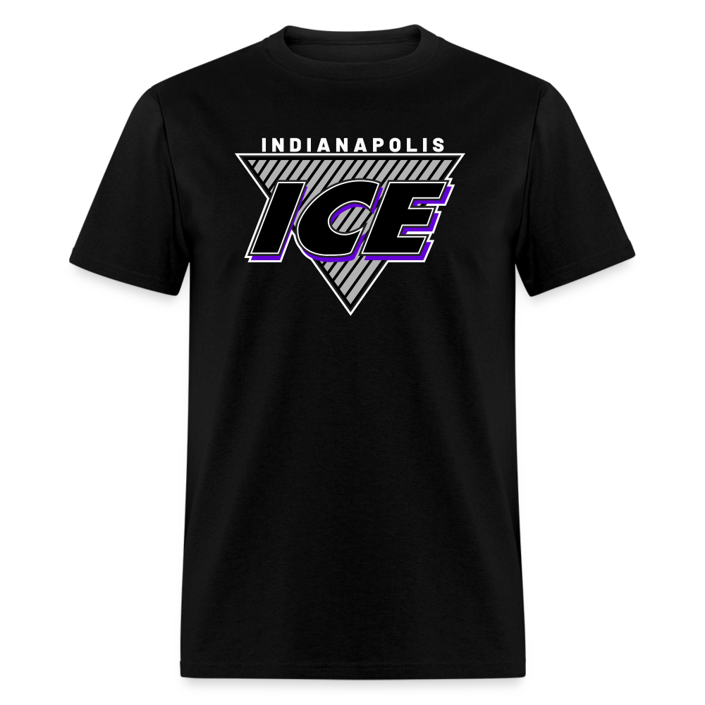 Indianapolis Ice Triangle T-Shirt - black