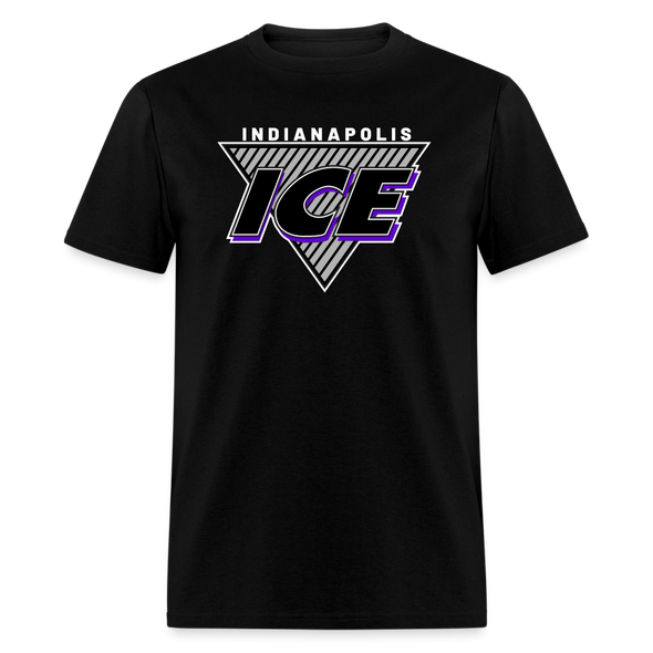 Indianapolis Ice Triangle T-Shirt - black