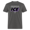 Indianapolis Ice Triangle T-Shirt - charcoal