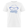 Lighthouse Hockey Glasses T-Shirt - white