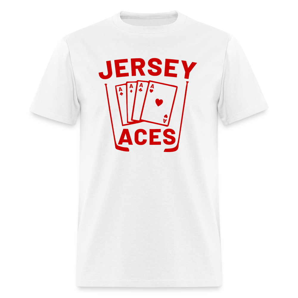 Jersey Aces T-Shirt - white